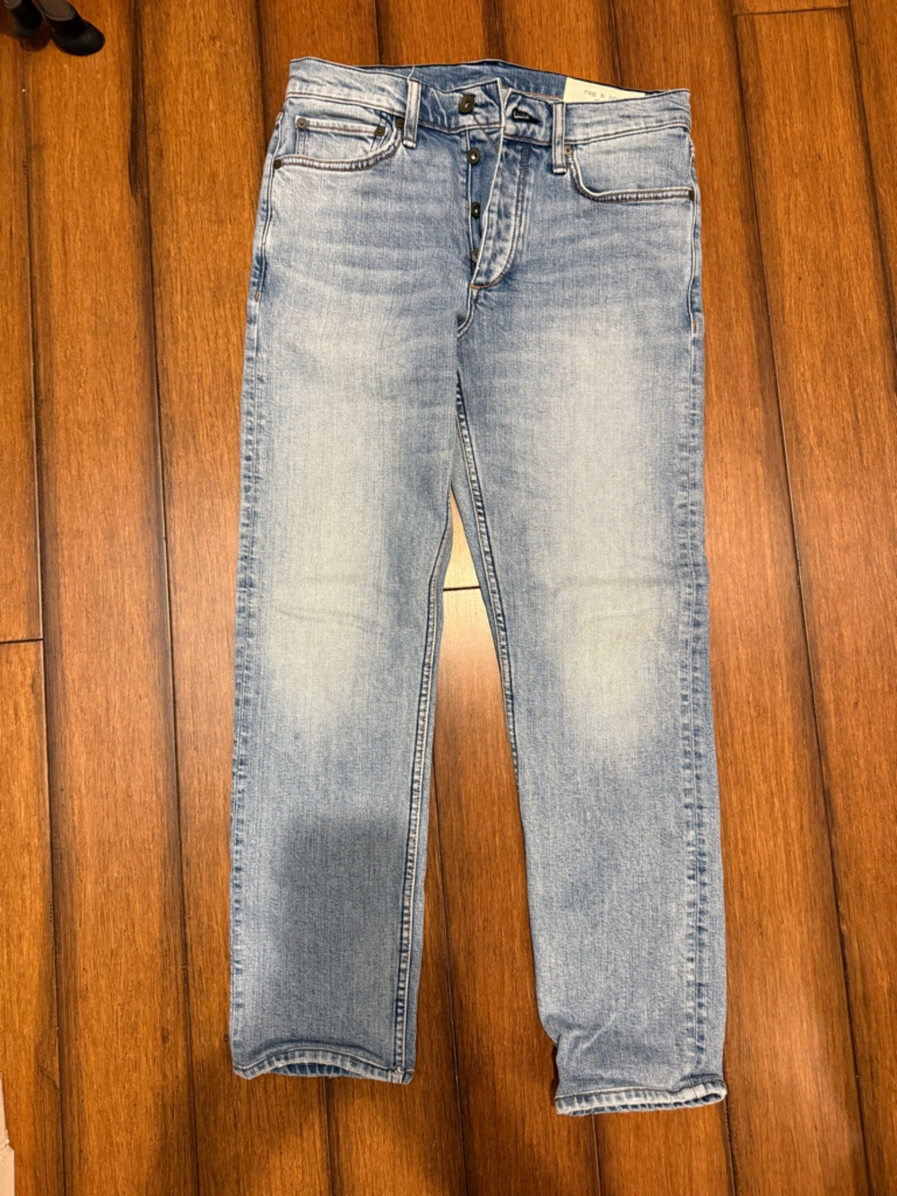 rag & bone light blue denim jeans size 30x30